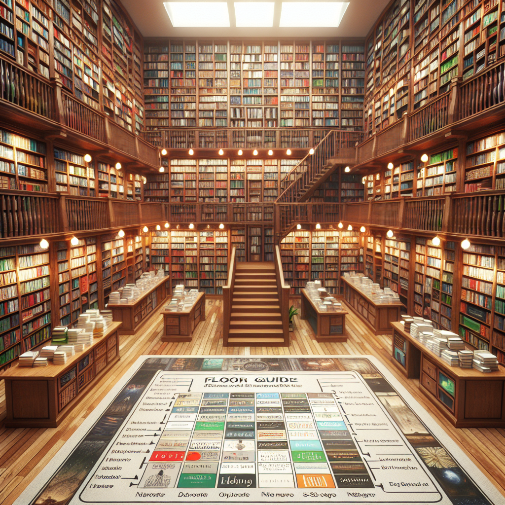 書籍の迷宮：Powell'sBookの広大なフロアガイド