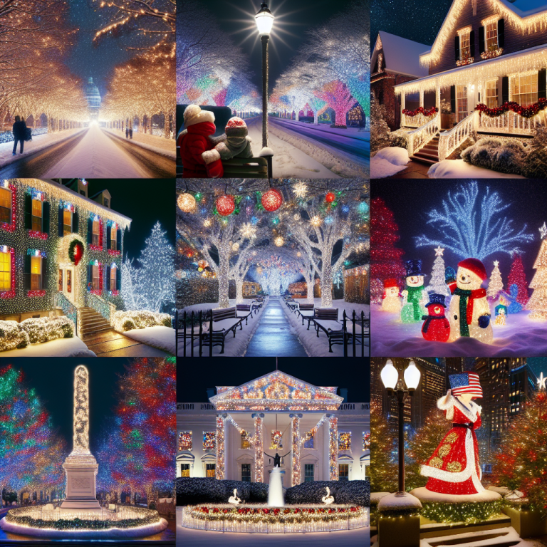 クリスマスシーズン限定！アメリカのイルミネーションスポット特集