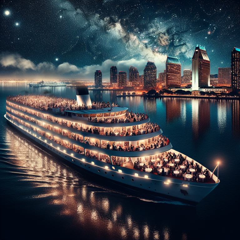 夜景の宝石箱「サンディエゴ・ハーバークルーズ」で過ごす贅沢な夜