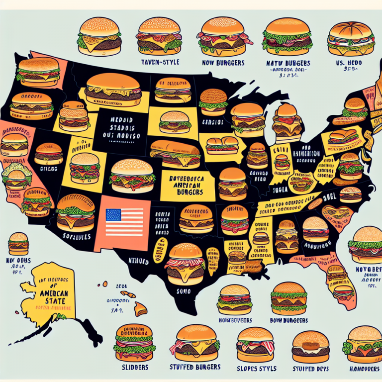 州別バーガー食べ比べ！アメリカンバーガーの味の違いとは？