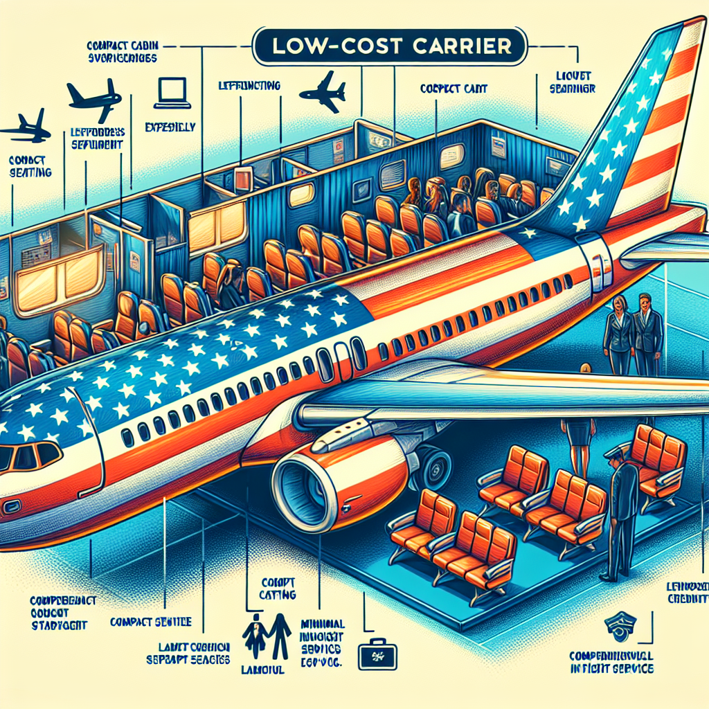 -LCCとは？アメリカ国内の代表的な格安航空会社