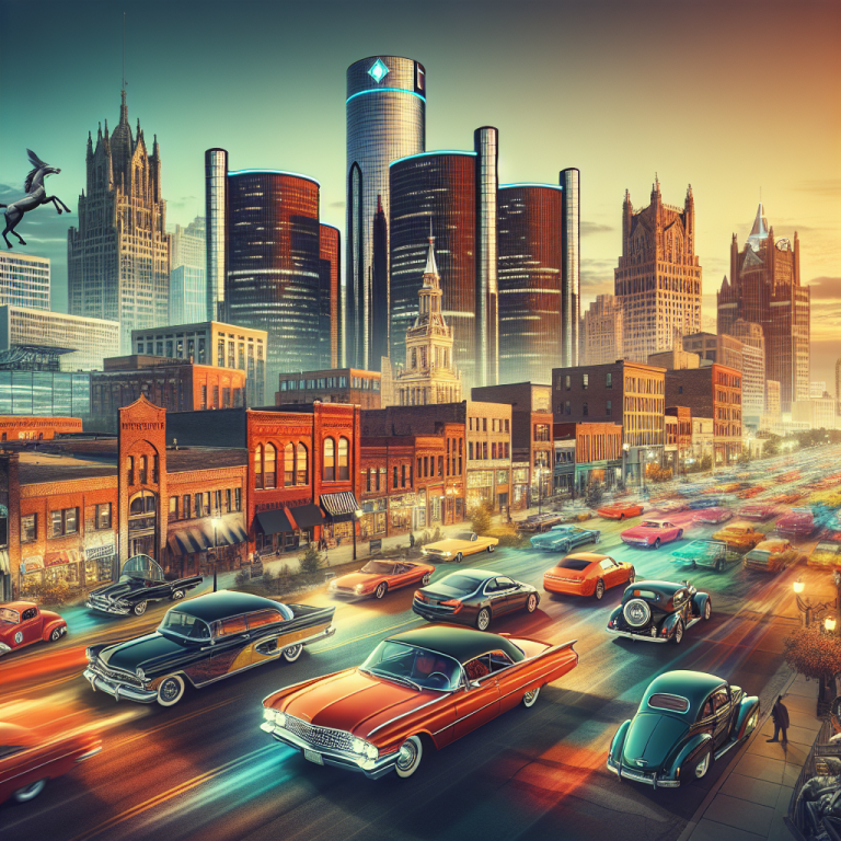 デトロイトで巡るアメリカ自動車産業と近代建築の旅