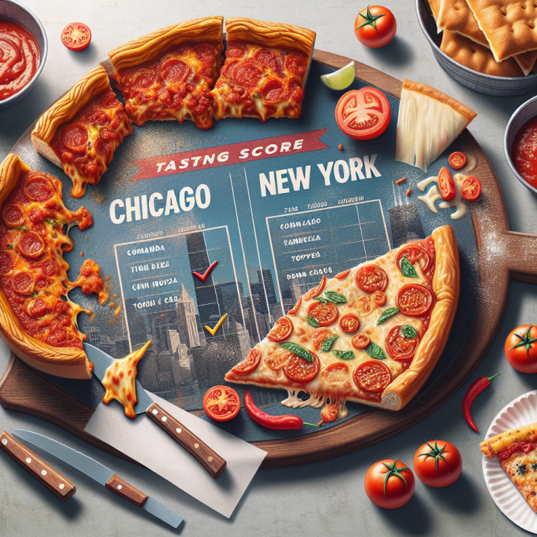 シカゴ vs NYのピザ戦争｜実際に食べて比較してみた
