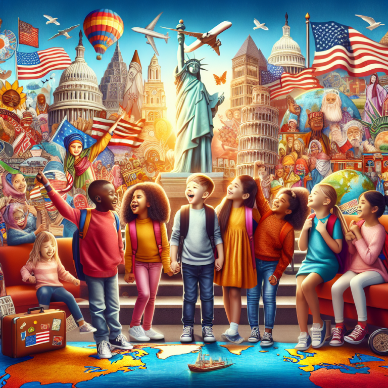 バイリンガル育成にも最適？子供向け語学体験型アメリカ旅行