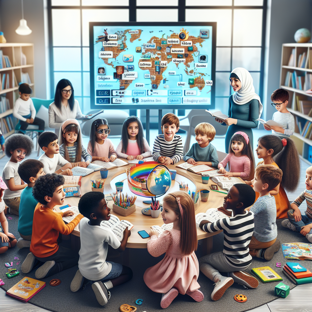 子供の語学力を伸ばす新しいアプローチ
