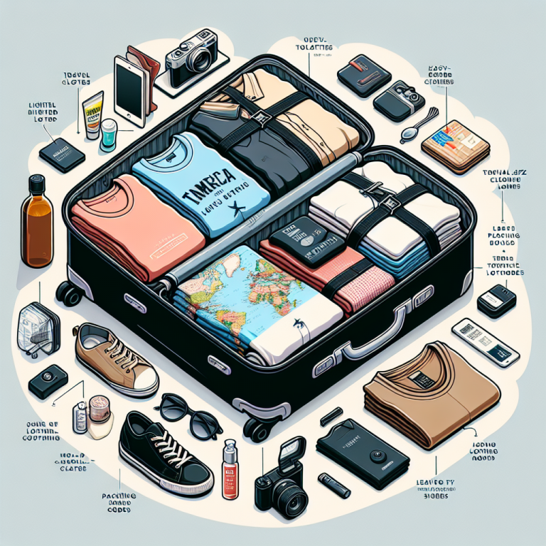 荷物を軽くするコツ！アメリカ旅行のミニマムパッキング術