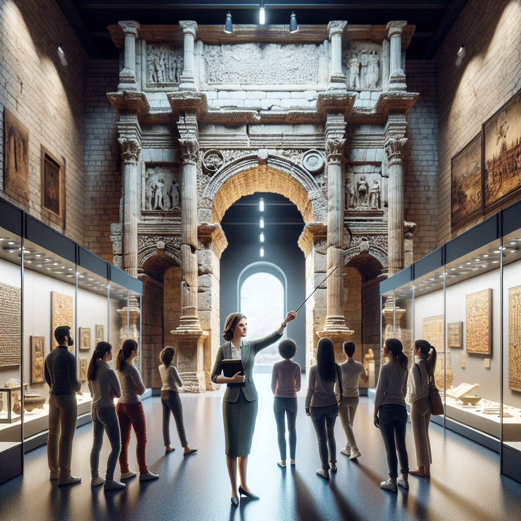 歴史を感じるアーチ博物館ツアー