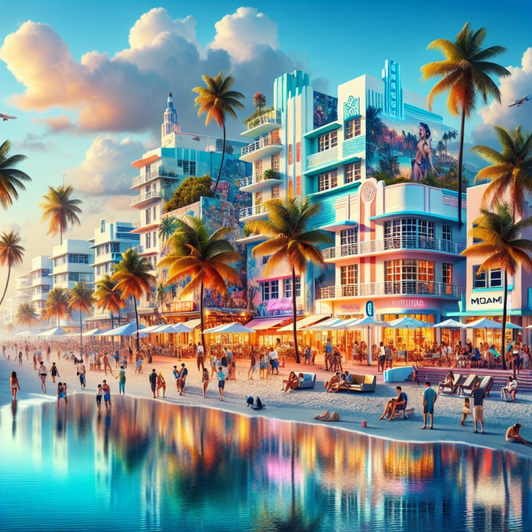 フォトスポットの宝庫「マイアミビーチ」で映える旅を満喫