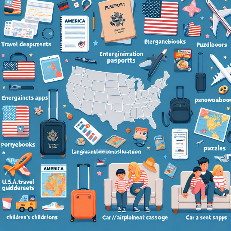 子連れアメリカ旅行で失敗しないための準備チェックリスト