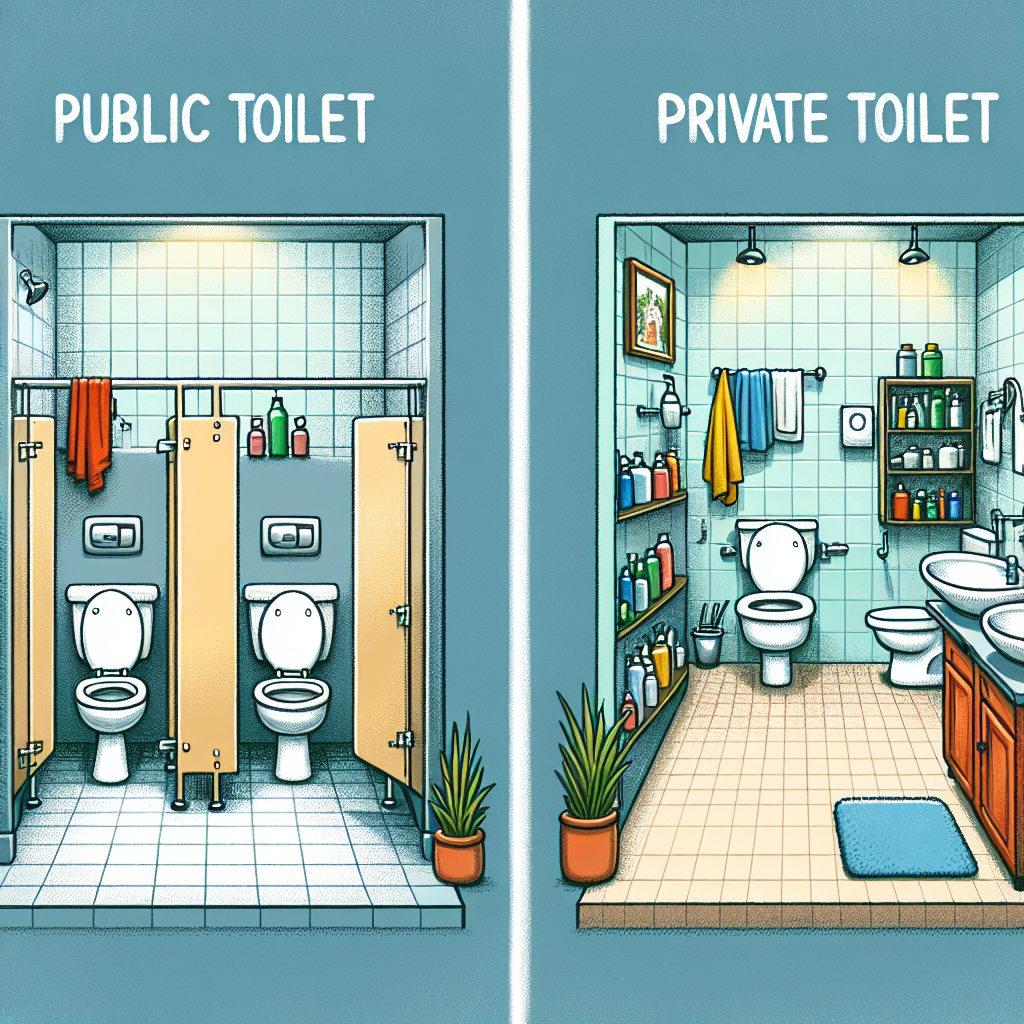 公共トイレとプライベート施設の違い