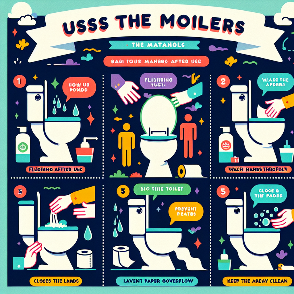トイレ利用時の基本マナー