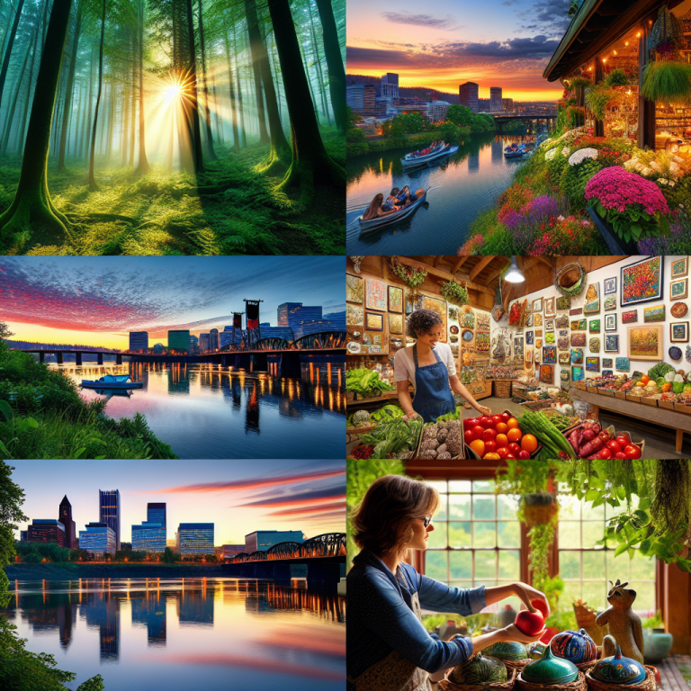 ポートランドで楽しむ自然とクラフト文化｜1日観光モデルコース