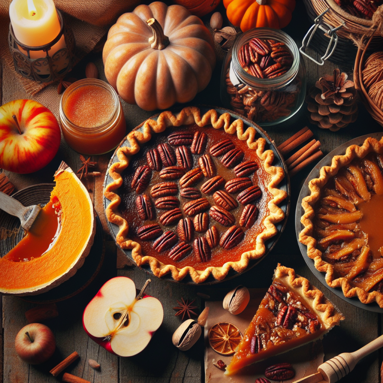 アメリカンパイ文化を味わう！パンプキン・ピーカン・アップルの違い