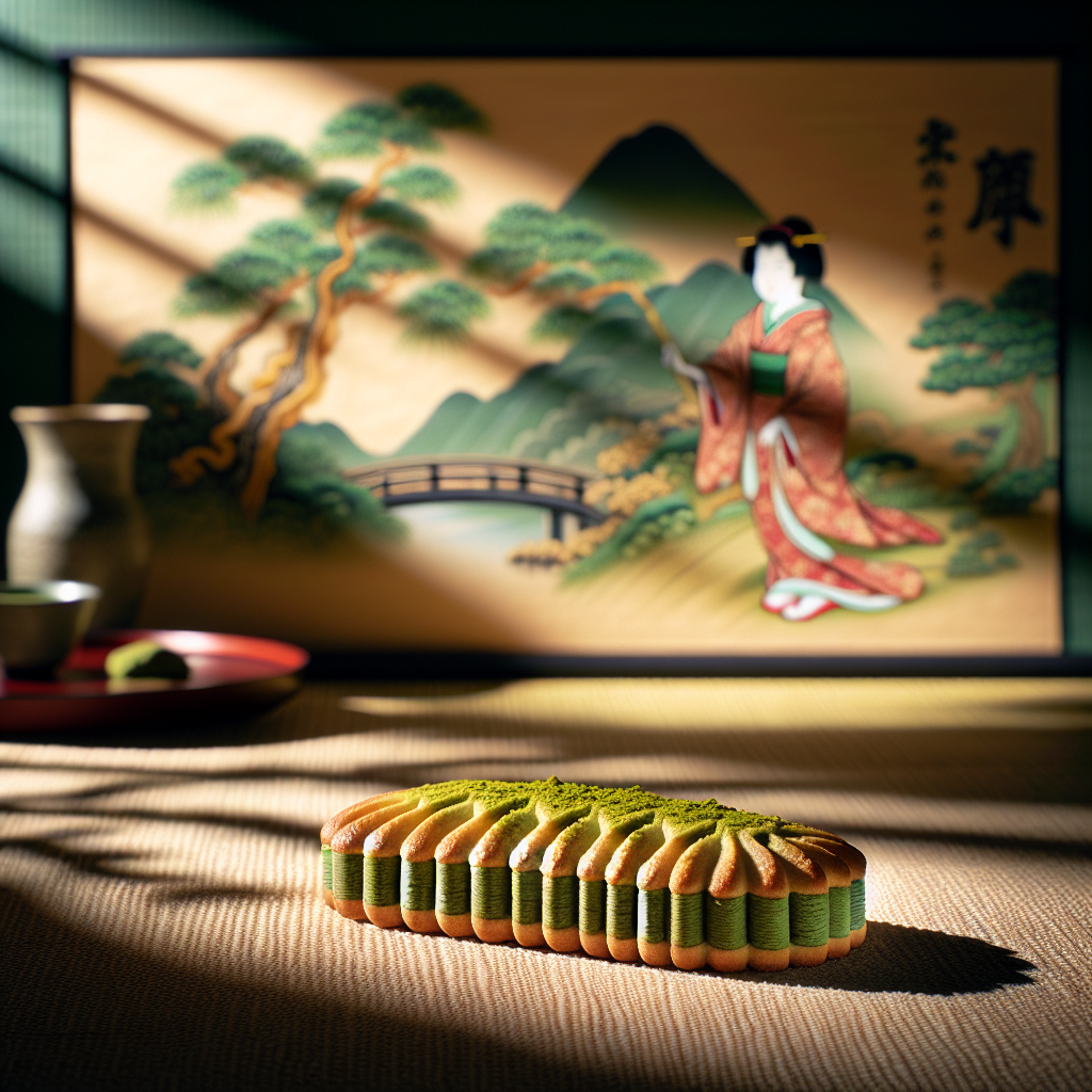 京都の風情を感じる抹茶ラングドシャ