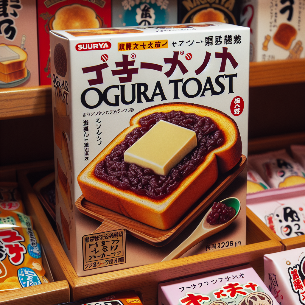 名古屋発祥！小倉トースト味のお菓子が人気