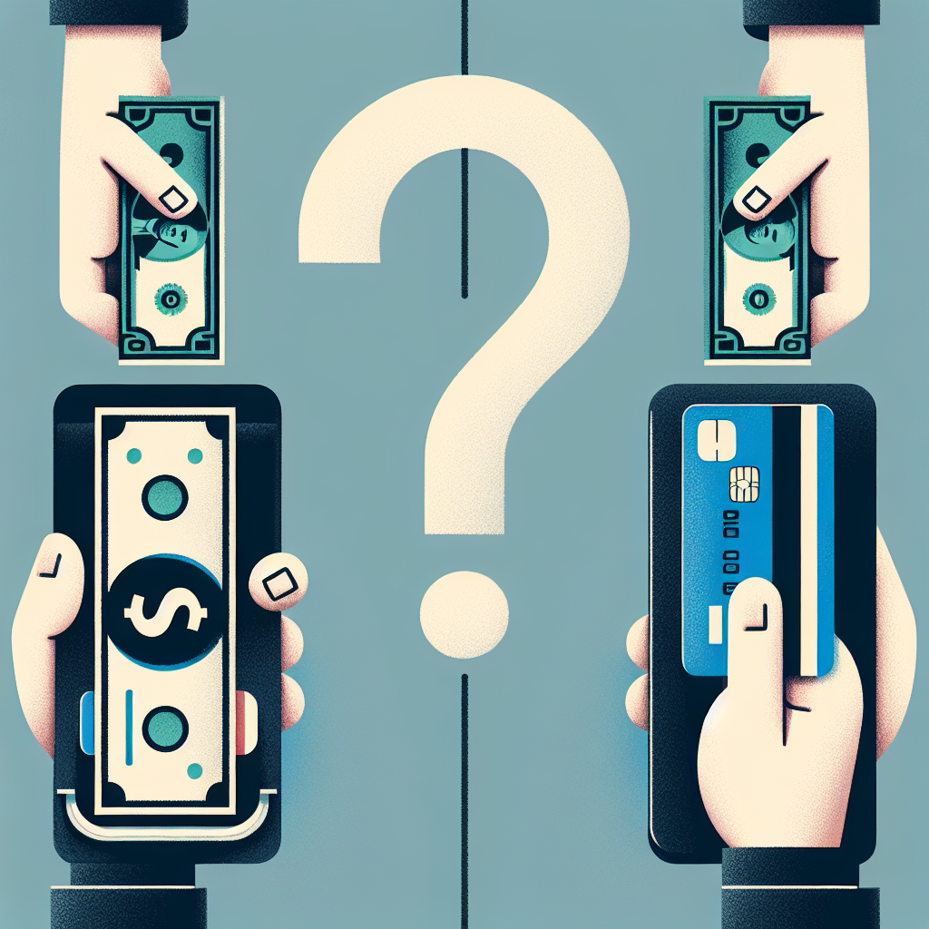 -カードと現金、どちらが便利？