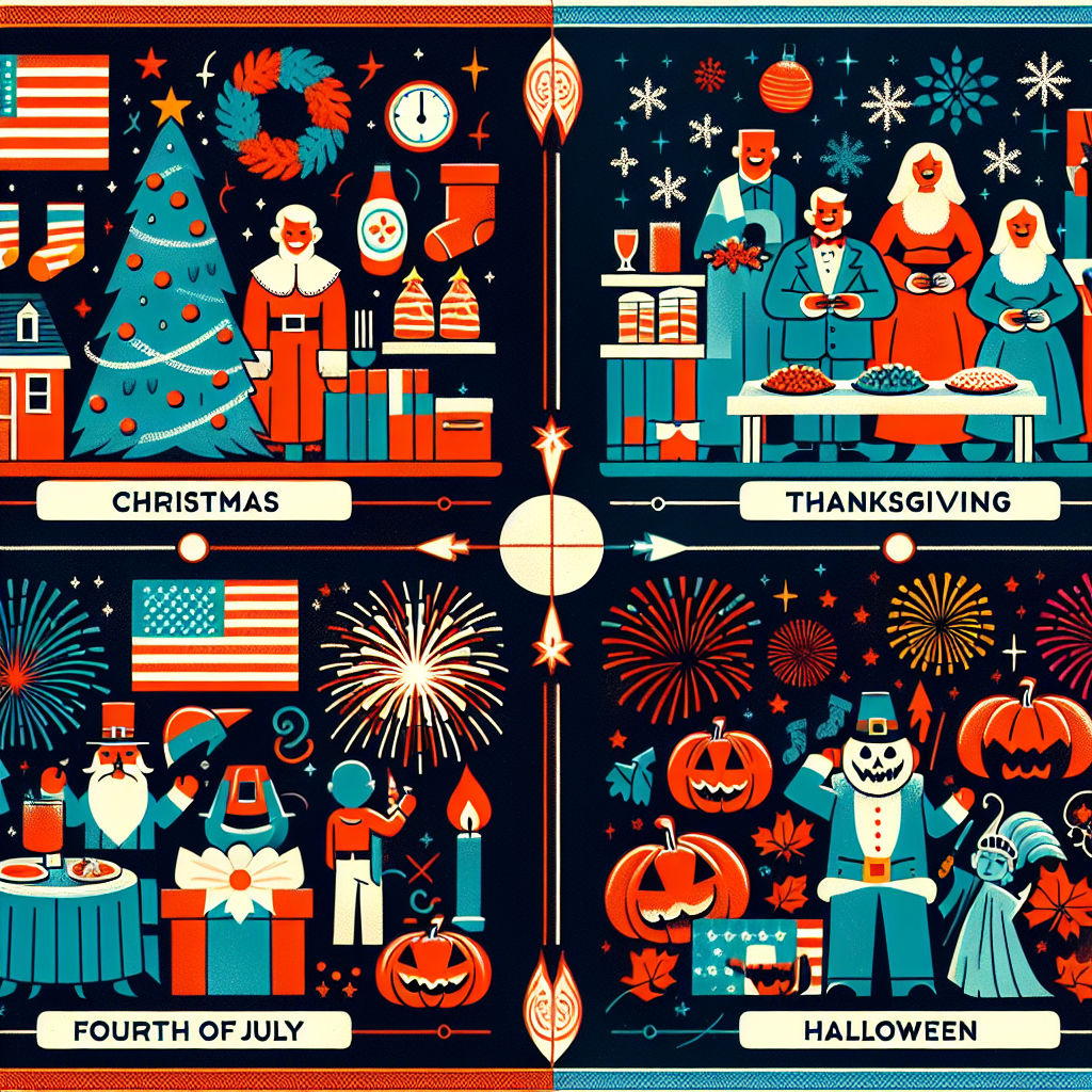 アメリカの主要な祝日とその影響