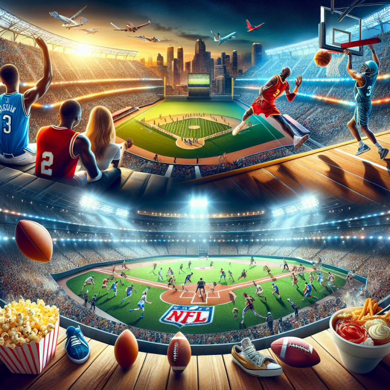 スポーツ好き必見！MLB・NBA・NFLの試合を現地観戦する旅