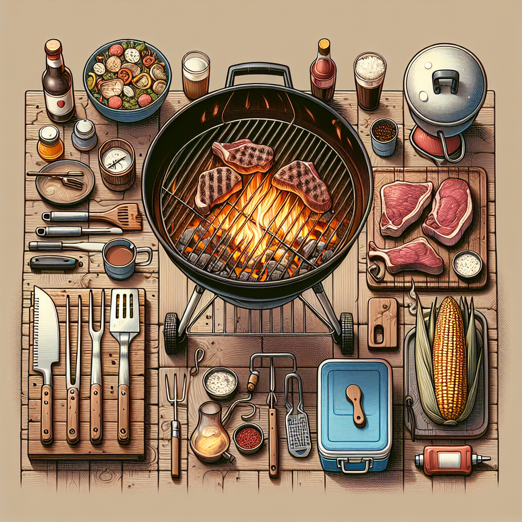 BBQに欠かせない道具と準備