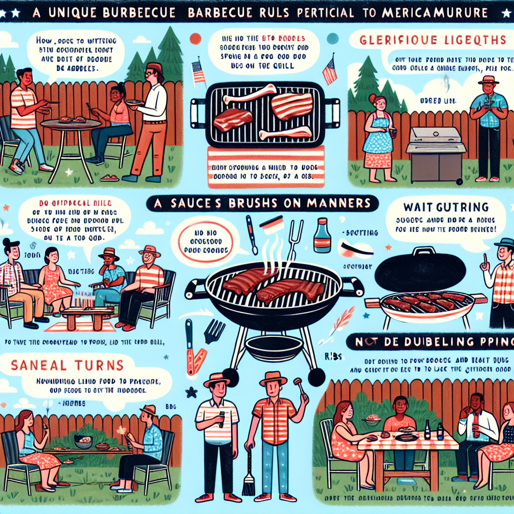 アメリカ特有のBBQルールとマナー