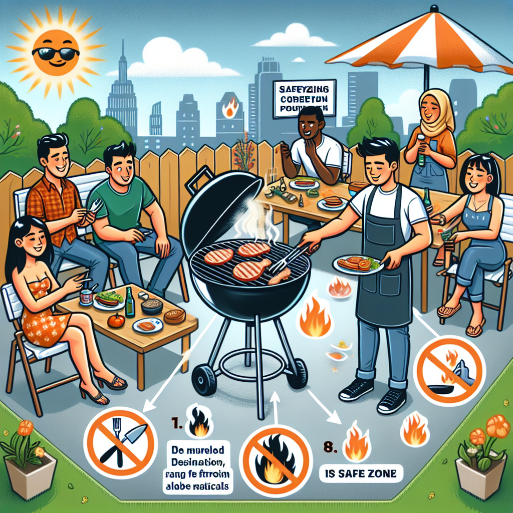 BBQを楽しむための安全対策
