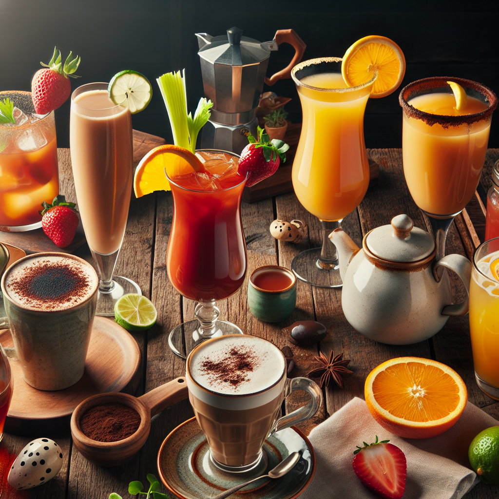 ブランチタイムのおすすめドリンク