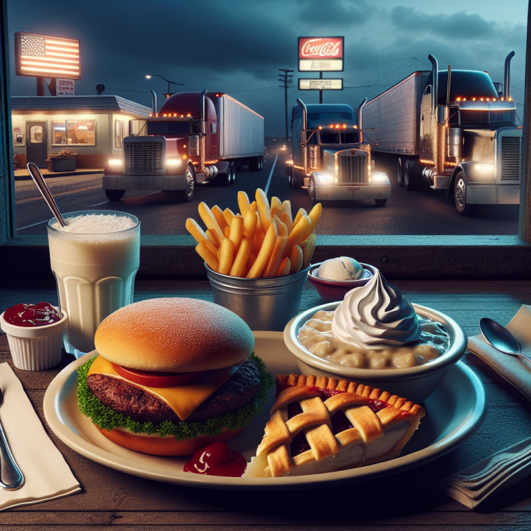 トラックストップで食べるリアルアメリカ飯とは？