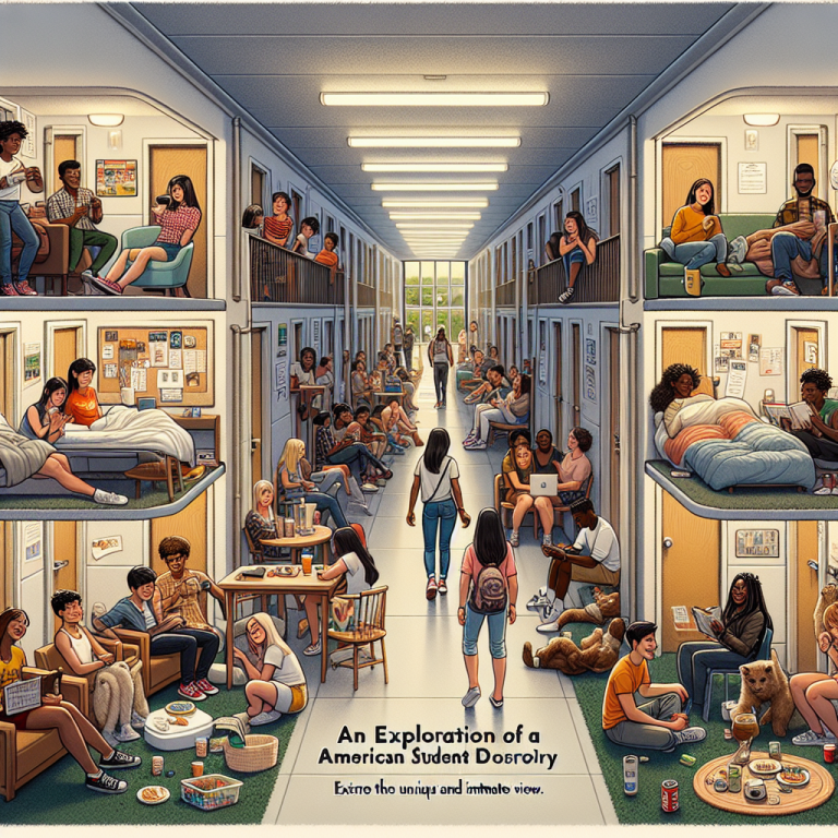 アメリカの学生寮に潜入！キャンパスライフの裏側を見てみよう