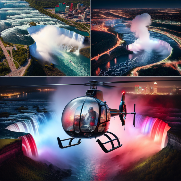 ナイアガラの滝を昼・夜・ヘリから満喫する全体験ルート