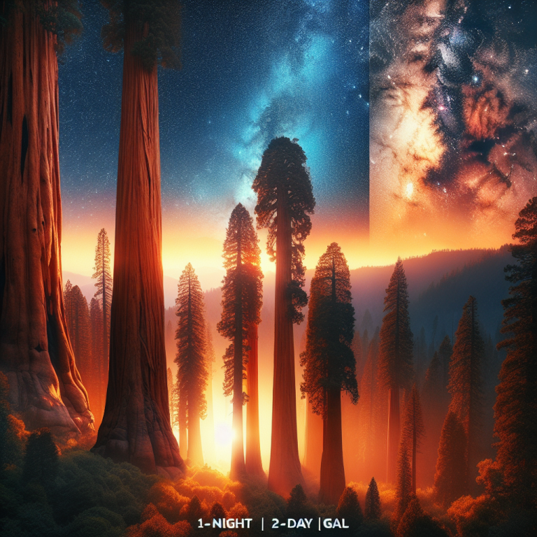 セコイア国立公園で巨木と星空を体感する1泊2日モデルコース