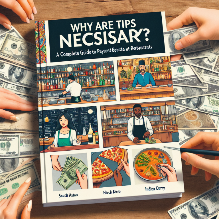 なぜチップが必要？レストランでの支払いマナー完全ガイド