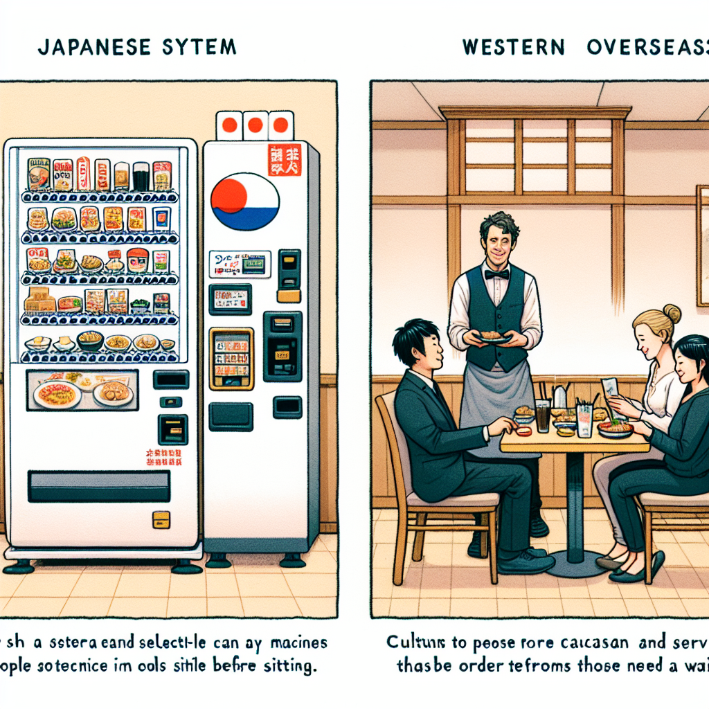 日本と海外のレストラン注文システムの違い
