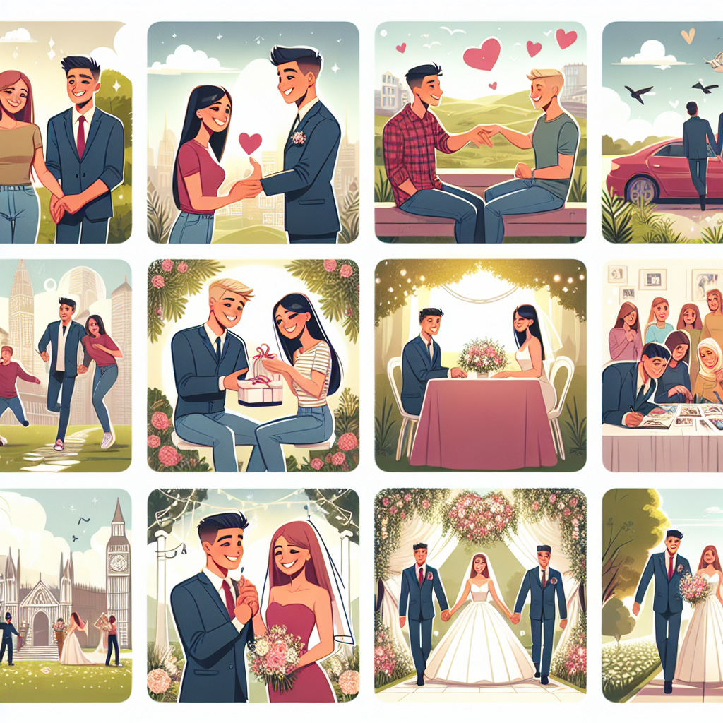 恋愛から始まるアメリカ人の結婚までのステップ