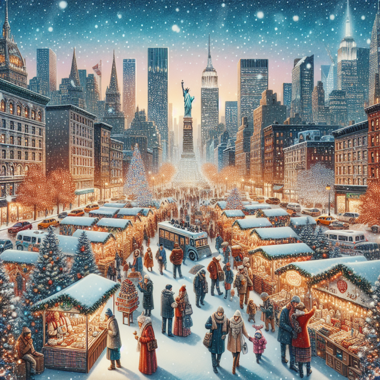 冬のニューヨークを満喫｜イルミネーション＆ホリデーマーケット特集