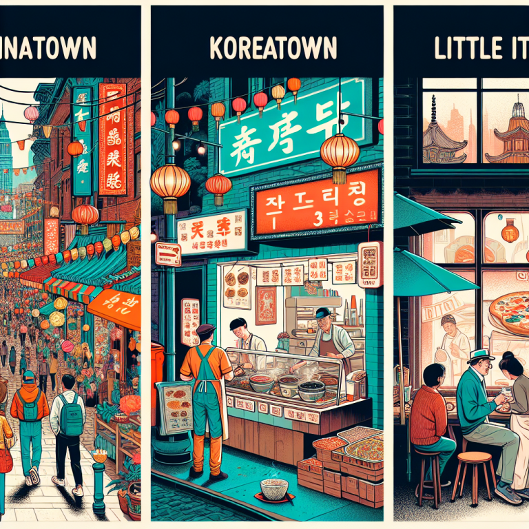 アメリカで本格エスニック！チャイナタウン・コリアタウン・リトルイタリー巡り