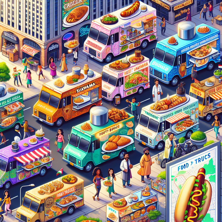 フードトラックの本場で多国籍料理を味わう｜都市別おすすめMAP