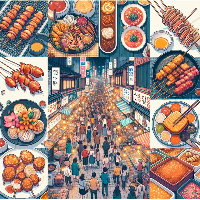 ソウル屋台食べ歩き完全ガイド—明洞夜市で外せない10品