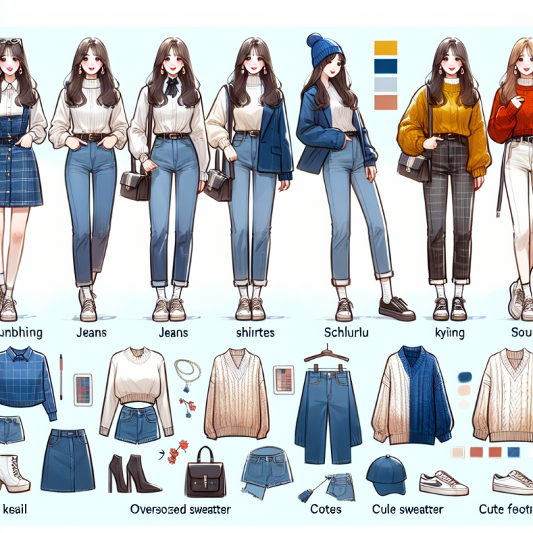 韓国女子大生に学ぶキャンパスコーデの作り方 韓国女子大生に学ぶキャンパスコーデの作り方