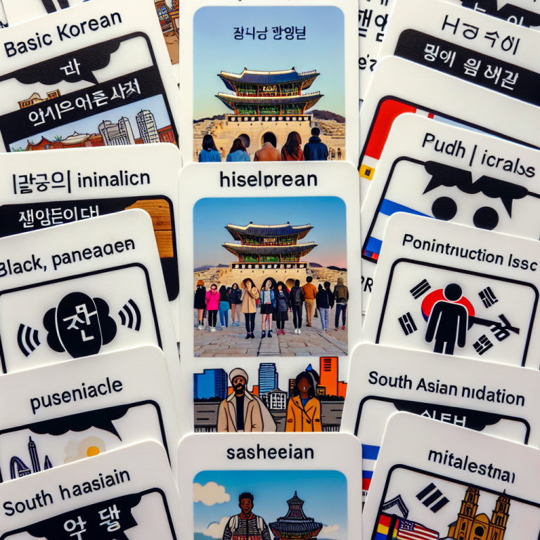 旅先で使える10秒韓国語フレーズ—文化交流がぐっと深まる！