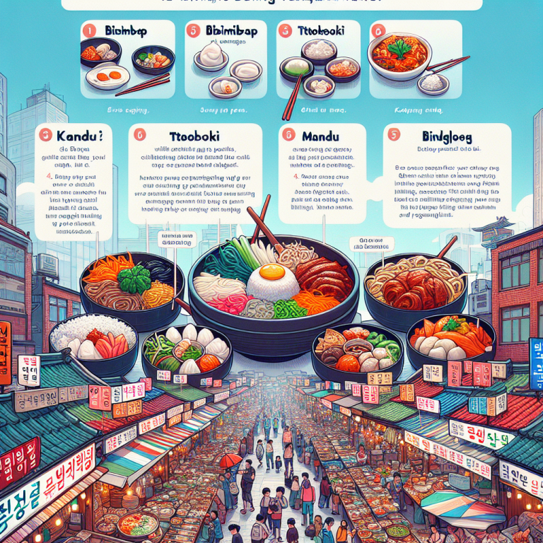 広蔵市場“激うま5品”—ローカル市場の歩き方と注文コツ