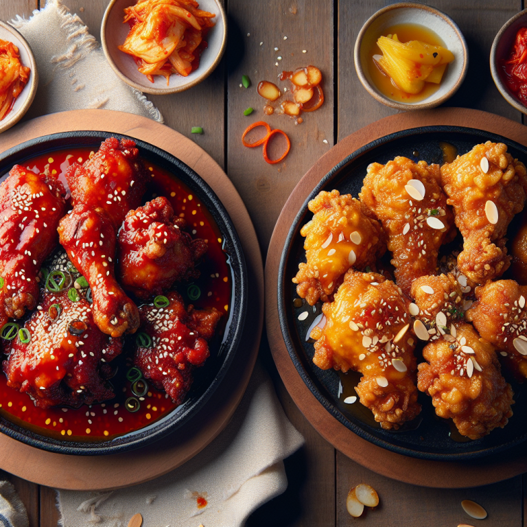 韓国フライドチキン徹底比較—ヤンニョム派vsハニーバター派