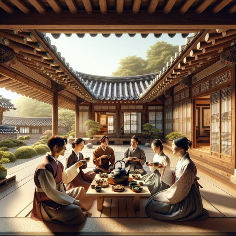 伝統茶と韓菓子を味わう北村韓屋村のティータイム