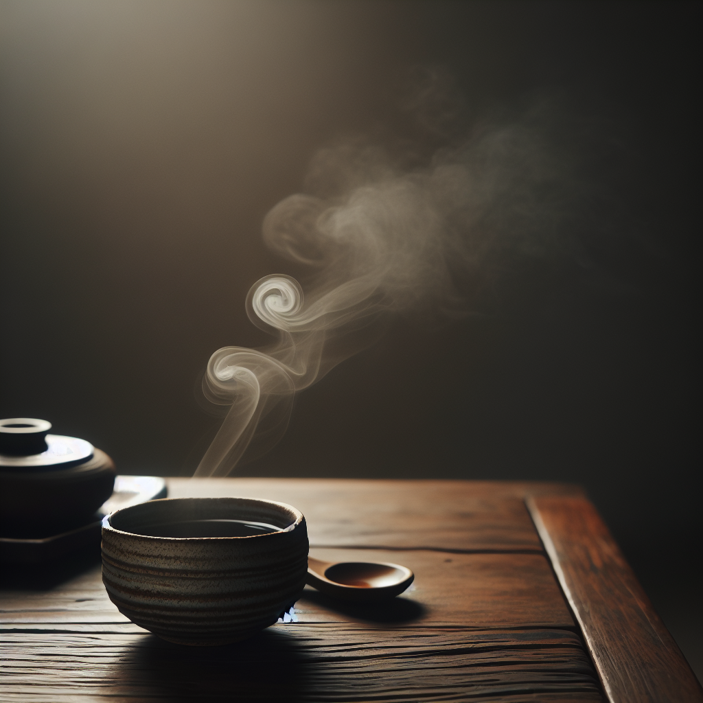 -静寂の中で味わうお茶の香り