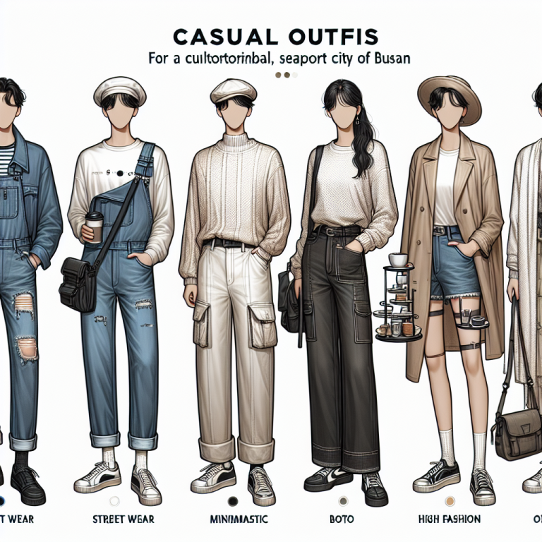 釜山カフェ巡りと相性抜群なリラックスコーデ7選