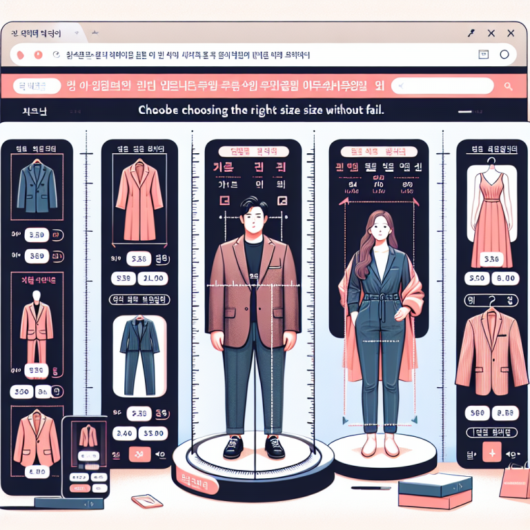 韓国ファッション通販サイト比較—失敗しないサイズ選び