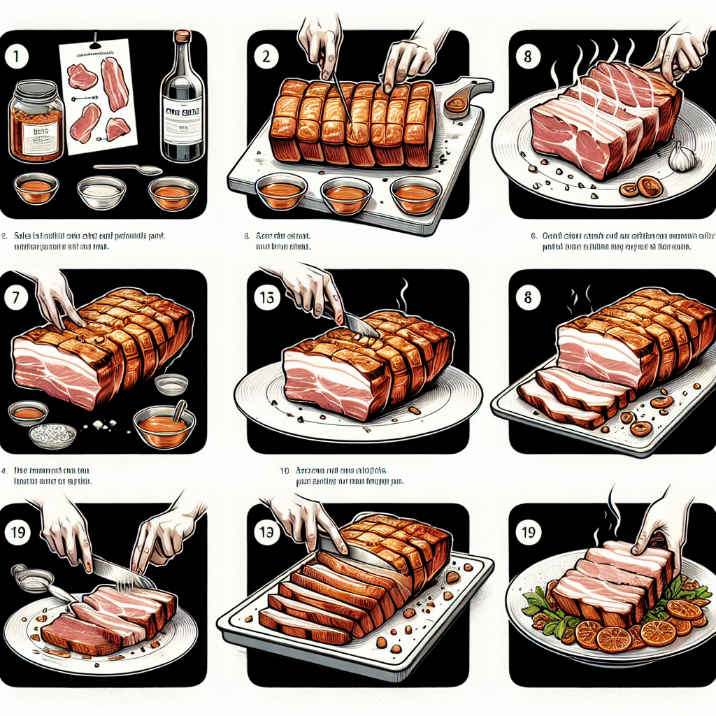 バラ肉：カリッと焼くテクニック