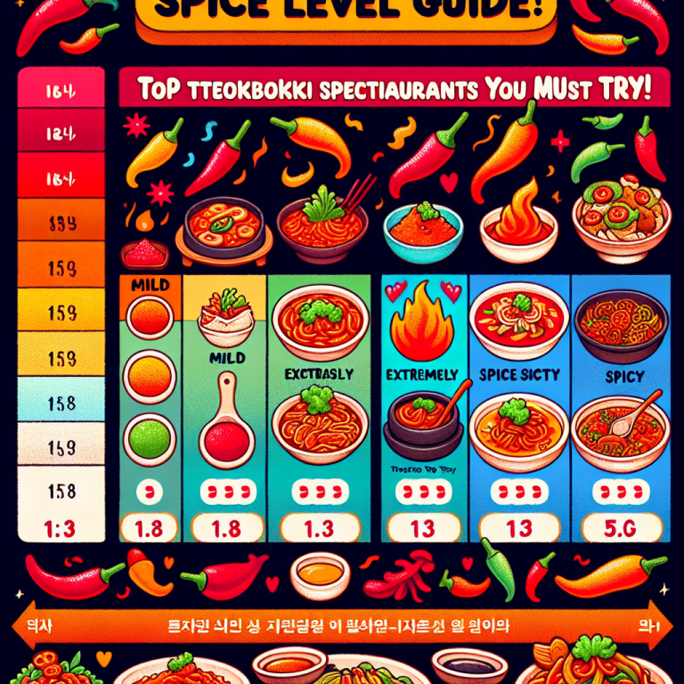 辛さレベル別！絶対ハマるトッポッキ専門店ランキング