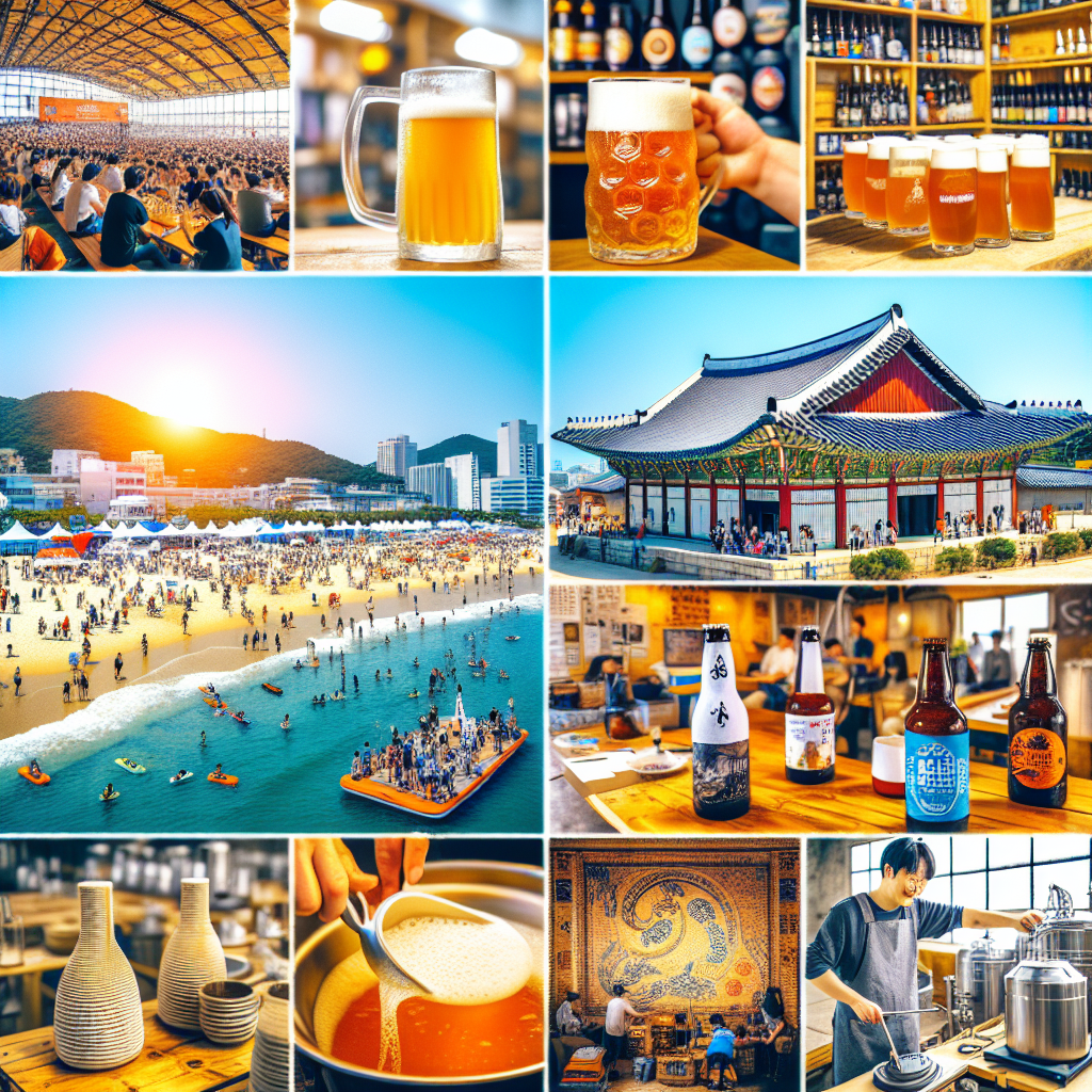 韓国各地のユニークなビールイベント情報