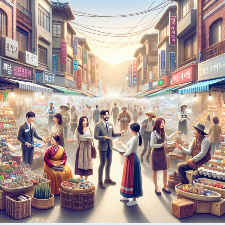 伝統市場で学ぶ値段交渉術—仁寺洞と南大門で実践！