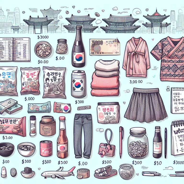 初心者歓迎！３万円以内で揃える韓国渡韓ショッピングリスト